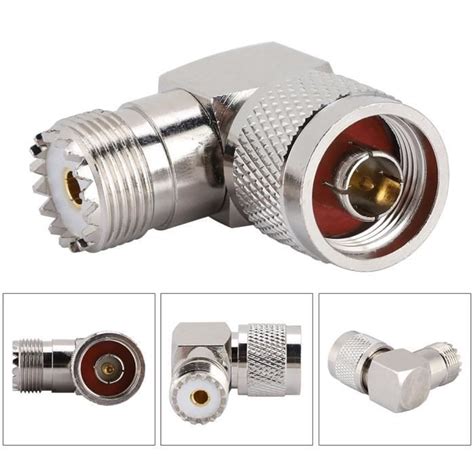 Hurrise Adaptateur Coaxial Connecteur Coaxial Adaptateur Femelle M