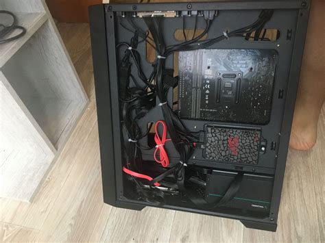 Корпус Powercase Alisio Micro X4B, черный (CAMIB-L4) — купить по низкой ...