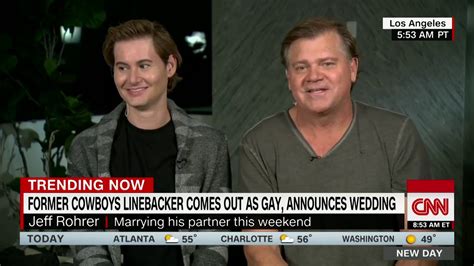 Former Nfl Player On Same Sex Marriage To Partner Youtube