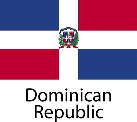 icono de la bandera nacional república dominicana 24195706 Vector en