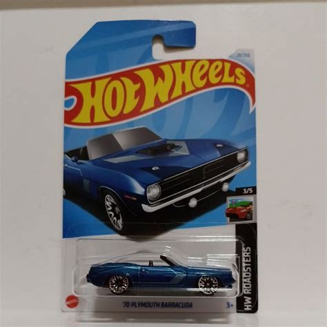 Hot Wheels 70 Plymouth Barracuda Shopee Malaysia