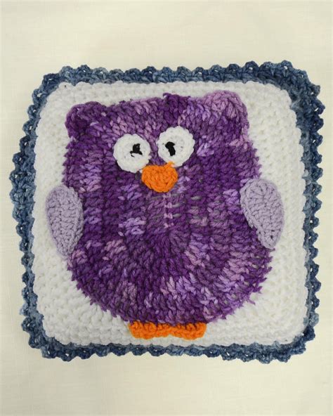 Owl Afghan & Pillow Set Crochet Pattern – Maggie's Crochet