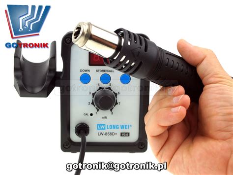 Lw D V Stacja Na Gor Ce Powietrze Hot Air Cyfrowa C Do C