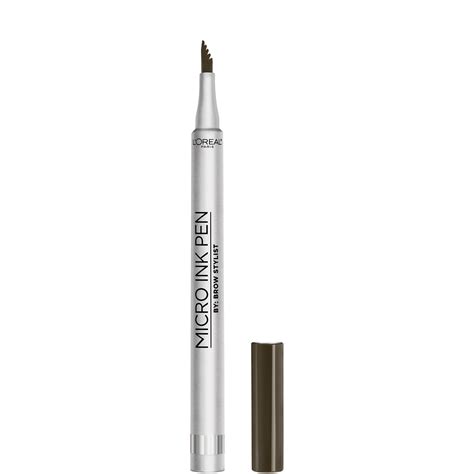 L Oreal Paris Brow Stylist Micro Ink Pen By Brow Stylist Up To 48HR Wear Dark Brunette 0 033