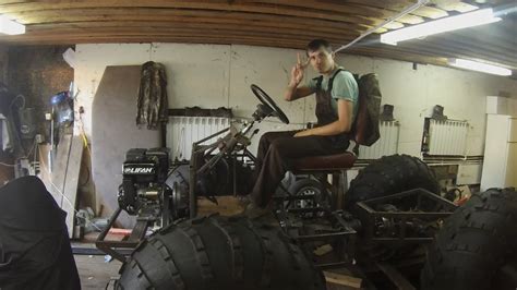 Вездеход переломка своими руками 3 часть - YouTube