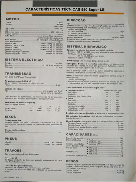 Manual Case 580 SLE | PDF