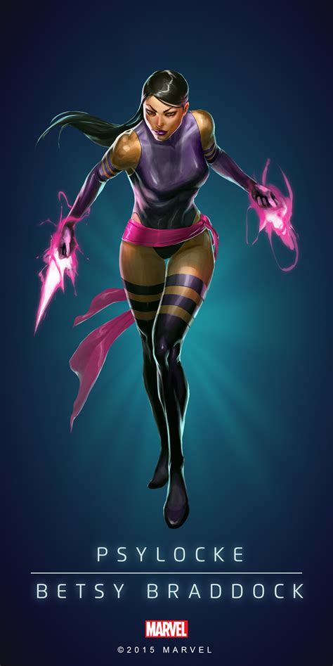 Psylocke Poster Png Psylocke Marvel Comic Character