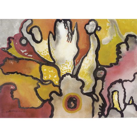 Surrealist Composition; Haunted Woods by Grace Pailthorpe | Art.Salon