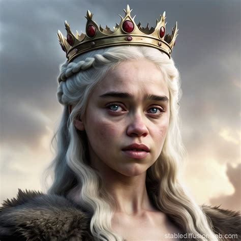Daenerys Targaryen Realistic Portrait Stable Diffusion Online