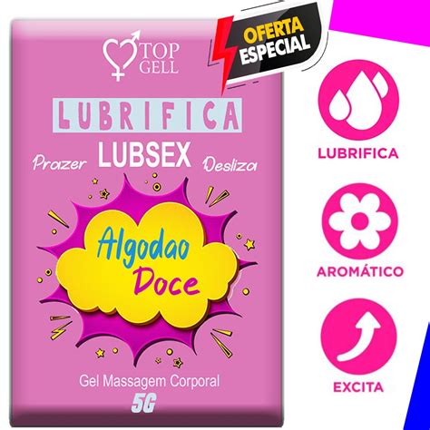 Lubrificante Sex Shop Beijavel Aromatico Plus Algodao Doce Sexy Shop Produtos eróticos intimo