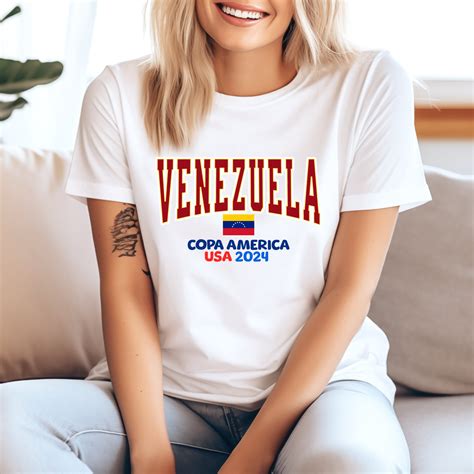 Venezuela Copa America 2024 Copa America Adult Jersey Unisex Venezuela Youth T Shirt La