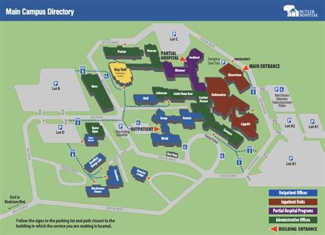 Parking Information | Butler Hospital