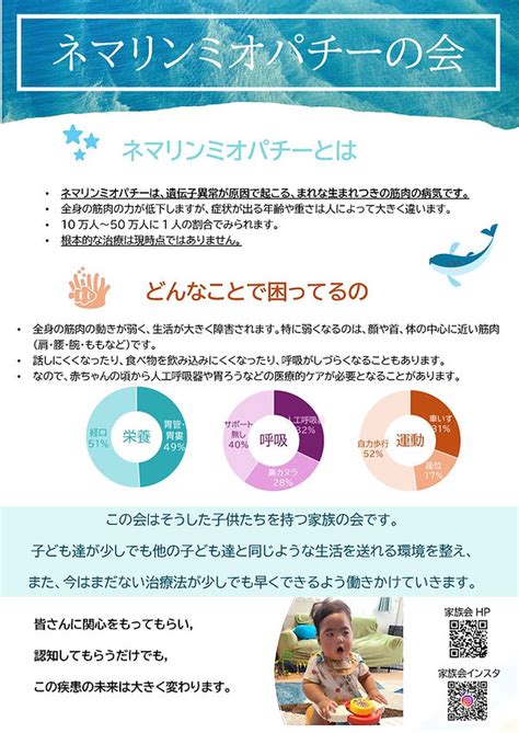 ネマリンミオパチーの会 一般財団法人北海道難病連