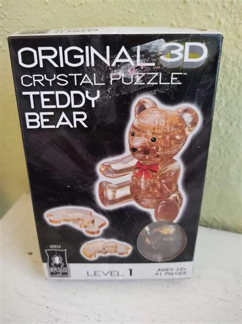 Crystal Bear Puzzle Pieces