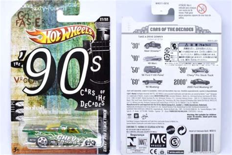 HW TH THROWBACK COLLECTION Target限定 Decadesのラインナップについて Hot Wheels