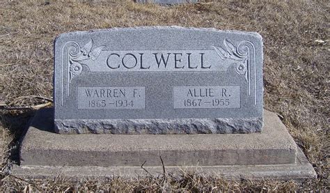Alice Rice Allie” Zachary Colwell 1867 1955 Find A Grave Memorial