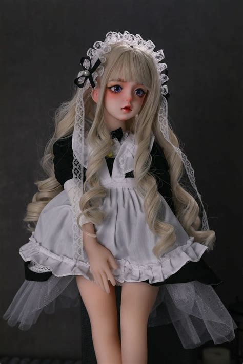 Orlene 1ft7 50cm Blonde Tiny Sex Doll With BJD Head VSDoll