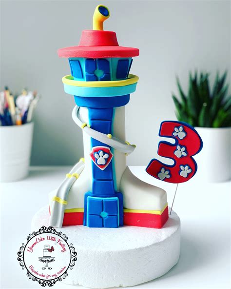 Torta Torre De Control Paw Patrol Ubicaciondepersonas Cdmx Gob Mx