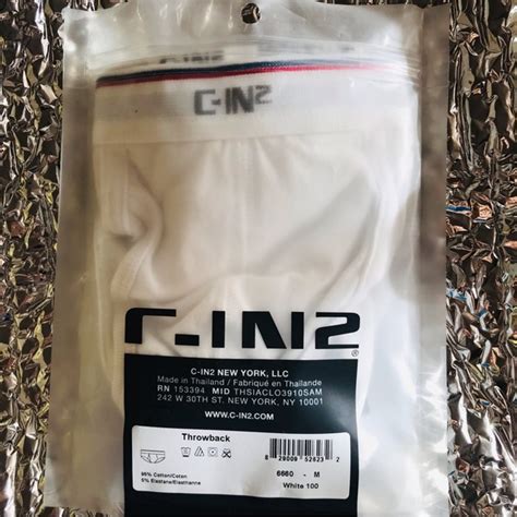 C In2 Underwear Socks Nwt Nib Cin2 Cin2 Mens Hot Skimpy Throwback Briefs Tighty Whities