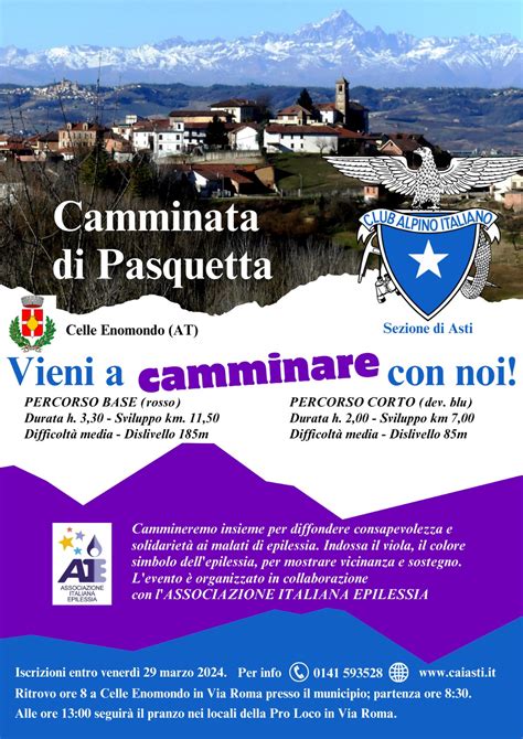 Camminata Di Pasquetta Associazione Italiana Epilessia