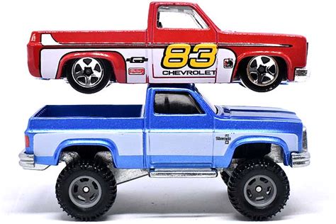 CHEVY SILVERADO のレビューハイリフト化された第 世代K型ピックアップ GJT Hot Wheels 情報まとめ ホットウィール にわかマニア