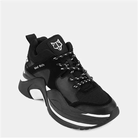 Naked Wolfe Track Trainers Women Chunky Trainers Flannels