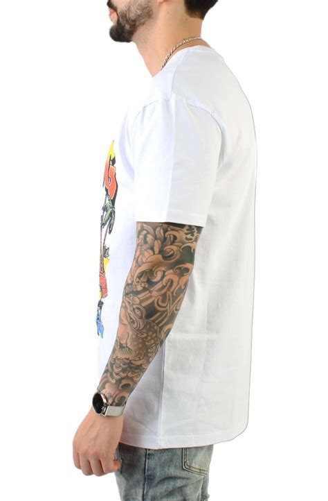 Urban Classics Icy Gang Gucci Mane T Shirt Mcus012 Wht Shiekh