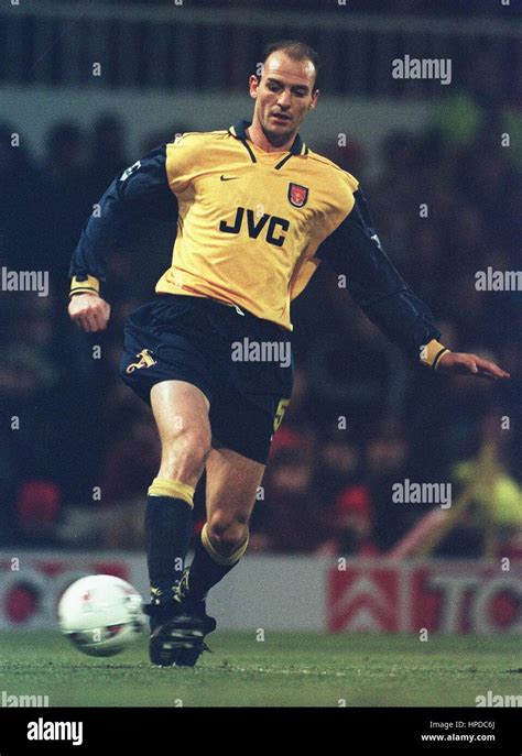 Steve Bould Arsenal Fc 14 January 1997 Stock Photo Alamy