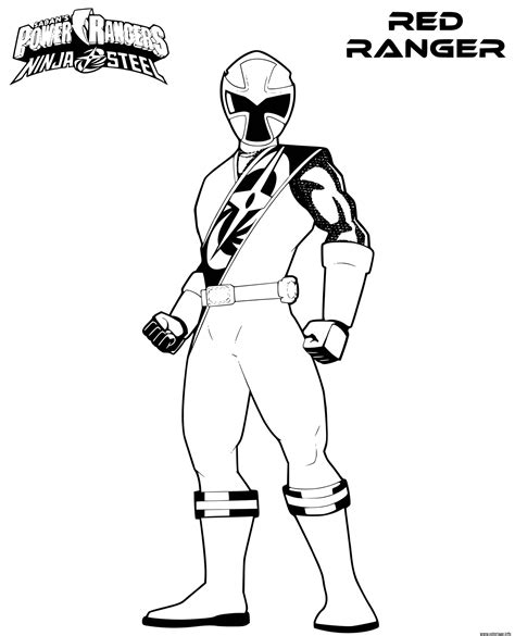 Power Rangers Ninja Steel Red Ranger Coloring Pages Free Coloring Pages The Best Porn Website