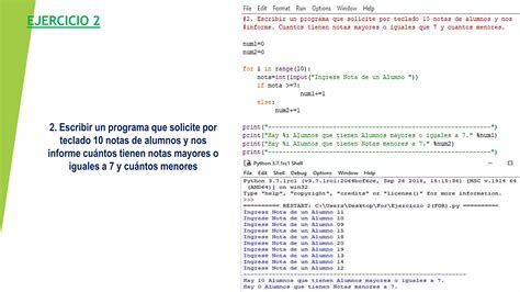 Ejercicios De Python Ppt