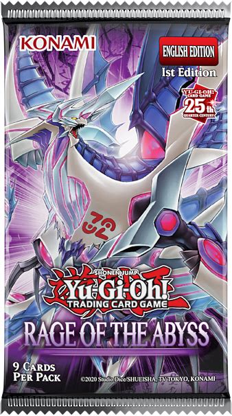 Upcoming Yu Gi Oh TCG Release Rage Of The Abyss Pojo