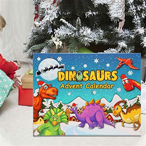 Lulu Home Christmas Advent Calendar With 24 Dinosaurs Christmas