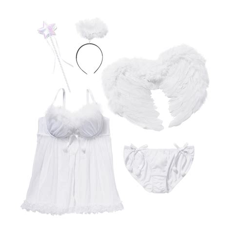 Yummy Mart Angel White Lingerie Set Yummy Mart Tokyo Otaku Mode Tom