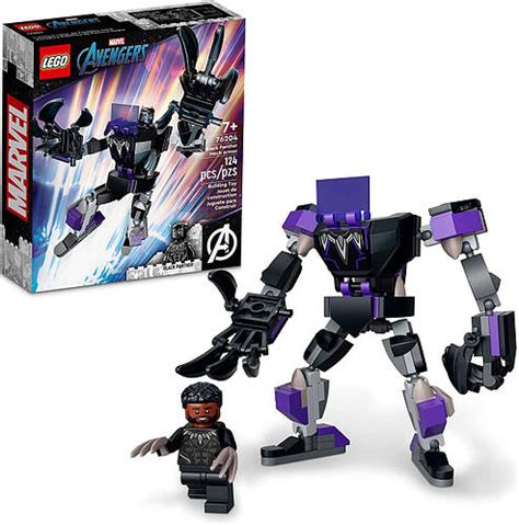 Лего Марвел Супергерої Чорна Пантера та робот Lego Super Heroes 76204 ...