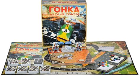Настольная игра Гонка: Жара на трассе купить в в магазине Знаем Играем ...
