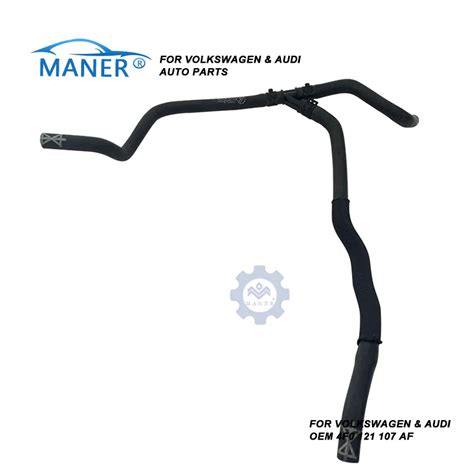 MANERI 4F0121107AF Auto Engine Cooling System Water Pipe For Audi A3 A6