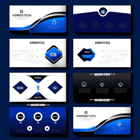 Premium Vector Stylish Slide Presentation Template