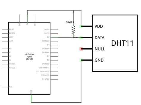 Dht11 Arduino Circuit Diagram Dht11 Dht22 Sensor With Arduin