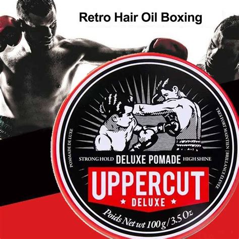 Uppercut Deluxe Strong Hold Pomade Clay Monster Hold Matte Pomade 100G