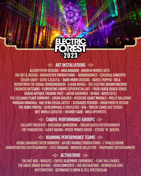 Electric Forest Rothbury MI