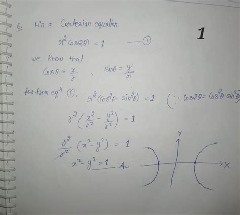 [solved] Help Me Do These Show All Steps 6 Find A Cartesian Equation For Course Hero