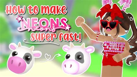 How To Make Neons And Mega Pets Fast In Adopt Me Updated Tips