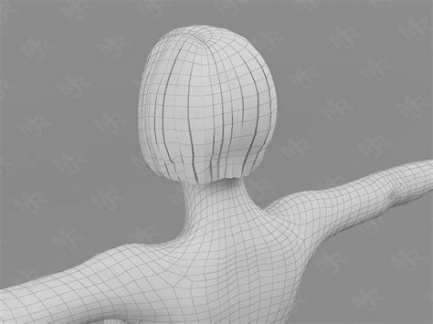 Naked Girl Model TurboSquid