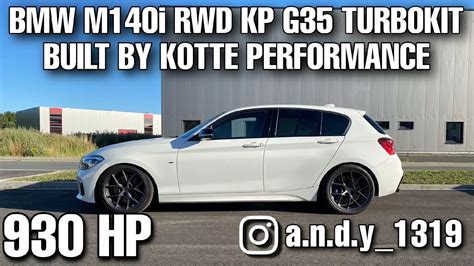 930 Hp Bmw M140i Rwd Kp G35 Turbokit Dragy Acceleration From 12 Mile And 100 200 And 200 300 Kmh