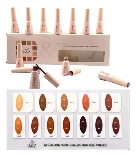 Coleção Colors Nude Collection Gel Polish D z Frete grátis