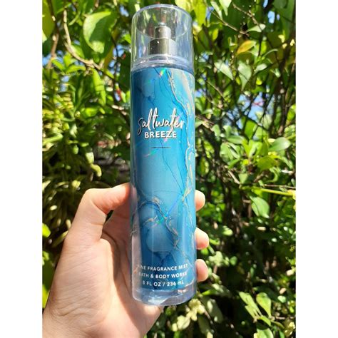 Bath And Body Works Saltwater Breeze Fine Fragrance Mist Shopee