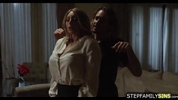 Milf Kayley Gunner Gives In To Her Stepson In Laws Flirting She Goes Down Sucking His Big Cock