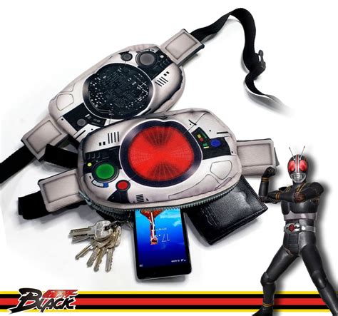 Kamen Rider Black Waist Bag Fullprint Etsy