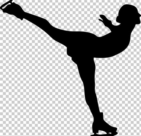 Ice Skating Figure Skating Ice Skates PNG, Clipart, Arm, Black And ...