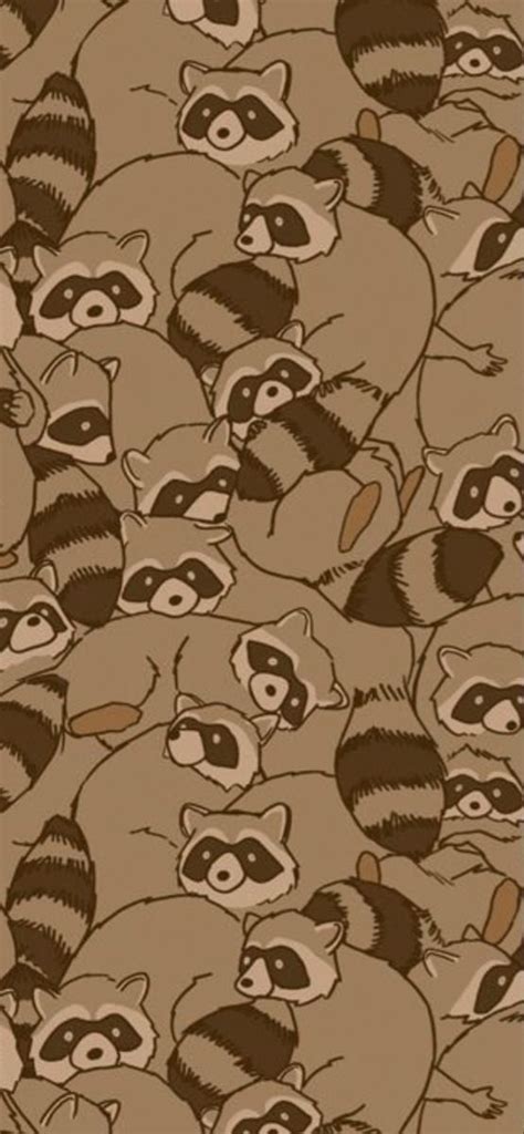 Обои для телефона #енот #обои #простое #естетика | Wallpaper ...